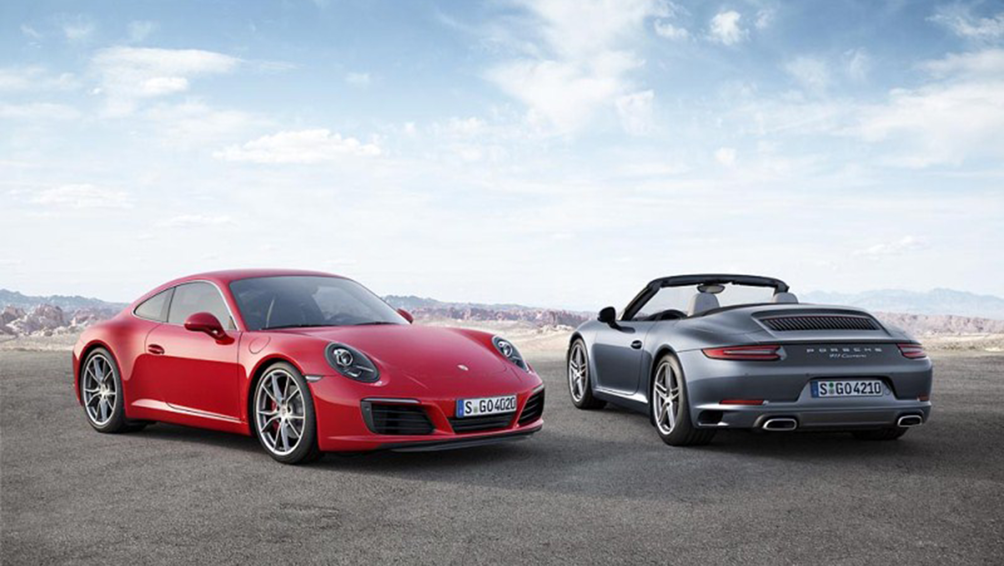 Masked Porsche 911 candidate A